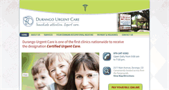 Desktop Screenshot of durangourgentcare.com